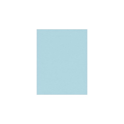 Lux Colored Paper 28 Lbs. 8.5 X 11 Pastel Blue 250 Sheets/pack
