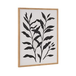 Kate & Laurel All Things Decor 16"x20" Gallery Modern Botanical Matisse Silhouette Print by The Creative Bunch Studio Natural - 1 of 4