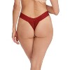 Hanky Panky Women's DreamEase Original Rise Thong - One Size - 2 of 3