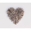 Storied Home Driftwood Heart Shaped Wall Decor: Modern Geometric Hardwood Sculpture, Dry Dust Care, Vertical Orientation - 4 of 4