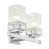 Livex Lighting Harding 2 - Light Vanity in  Polished Chrome - 3 of 4