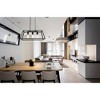 Elegant Lighting Resolute 3 light black Pendant - 2 of 4
