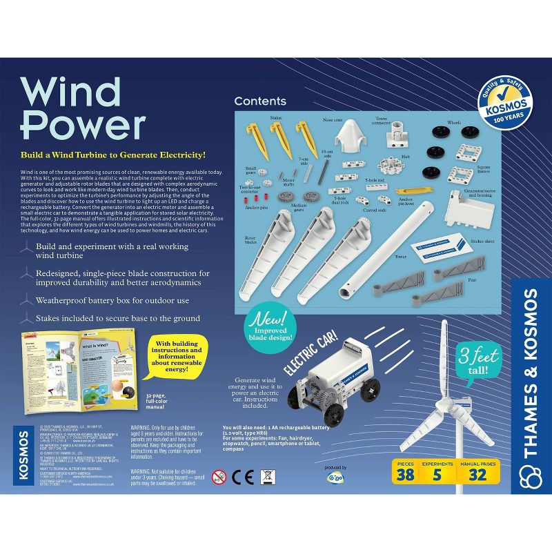 Thames &#38; Kosmos Wind Power 4.0 Science Kit, 3 of 5