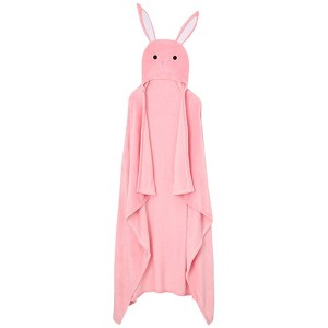 The Lakeside Collection Kids' Character Hooded Fleece Throw - 1 of 3