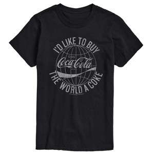 Men's - Coca-cola - Buy The World A Coke Short Sleeve Graphic T-Shirt - 1 of 4