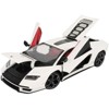Lamborghini Countach LPI 800-4 White with Black Accents and Red Interior "Special Edition" 1/18 Diecast Model Car by Maisto - 2 of 3
