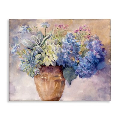Stupell Industries Purple Hydrangea Painting, 20" x 16"