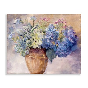 Stupell Industries Purple Hydrangea Painting, 20" x 16" - 1 of 4