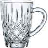 Nachtmann Noblesse 11.7oz Hot Beverage Glasses (Set of 2), 4.5" Crystal Vintage Styled Coffee Mugs, Diamond-Cut Drinkware Set, Durable & Stylish - 2 of 4