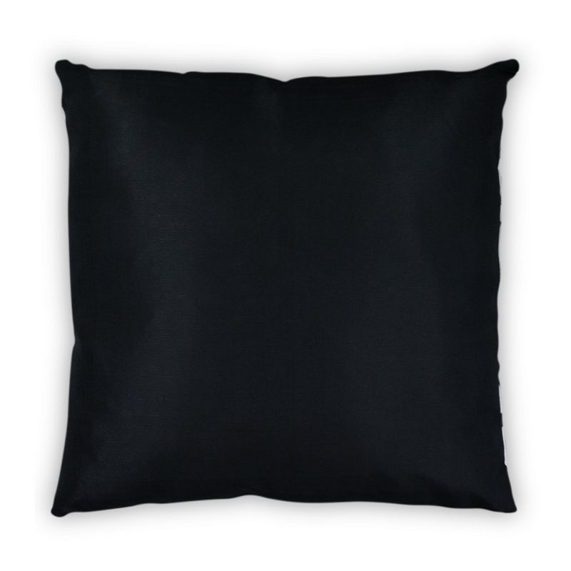 Star Wars White Imperial Symbol 25"x25" Black Square Outdoor Pillow, 2 of 8