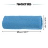Unique Bargains Sweat Absorbing Cotton Yarn Latex Wrist Sweatbands Wrist Band 3.15"x5.91" 1 Pair - 4 of 4