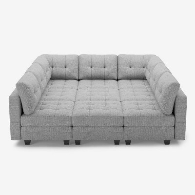 Belffin Modular Weave Sofa with Storage Seat (9 Seats + 9 Sides)