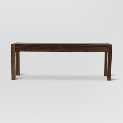 Parsons 62" Dining Bench - Brown - Threshold&#8482;
