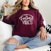 Simply Sage Market Women's Graphic Sweatshirt Football Vibes - 2 of 3