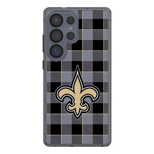 NFL NFC Teams Plaid Clear Cell Phone Case for Samsung Galaxy - 1 of 4