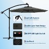 10ft Offset Patio Umbrella, Cantilever Umbrella with Easy Lift & Tilt Adjustment - 4 of 4