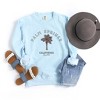 Simply Sage Market Women's  Garment Dyed Graphic Sweatshirt Palm Springs California - 2 of 2