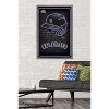 Trends International MLB Colorado Rockies - Neon Helmet 23 Framed Wall Poster Prints - 2 of 4