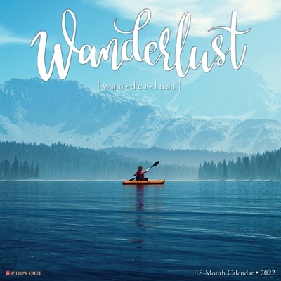 2022 Wall Calendar Wanderlust - Willow Creek Press