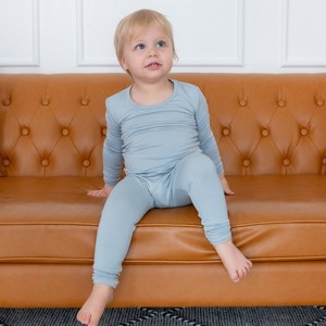 Kyte Baby Long Sleeve Pajamas in Fog - 1 of 3