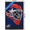 Trends International NHL Columbus Blue Jackets - Mask 16 Unframed Wall Poster Prints - 3 of 4