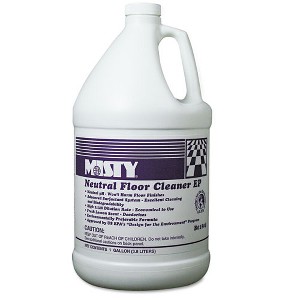 Misty Neutral Floor Cleaner EP, Lemon, 1 gal Bottle - 1 of 1