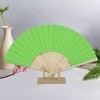 Unique Bargains Halloween Christmas Portable DIY 7-Inch Blank Folding Fan 1 Pc - 4 of 4