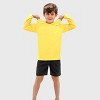 City Threads Swim UPF 50+ Hooded Long Sleeve Rashguard Tee for Boys and Girls - USA-Made - 2 of 4