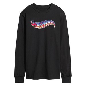 Men's - Hot Wheels - Hot Wheels 80S Logo Long Sleeve Graphic T-Shirt - 1 of 4