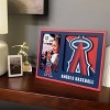 MLB Los Angeles Angels 4"x6" 3D Logo Series Picture Frame: MDF, Tabletop/Wall Display - 2 of 4