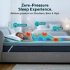 Dyonery 3 Inch Memory Foam Mattress Topper, Firm Bed Support Pad for Pressure Relief, Breathable Non-Slip Cover, CertiPUR-US - 2 of 4