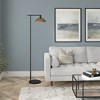 Hudson and Canal 68" Metal Floor Lamp with Metal Shade - 4 of 4