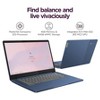 Lenovo - IdeaPad Slim 3 Chromebook 14" Full HD Laptop - MediaTek Kompanio 520 - 4GB Memory - 64GB eMMC - Abyss Blue - 2 of 4