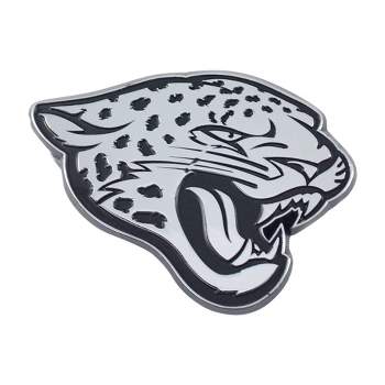 NFL Jacksonville Jaguars 3D Chrome Metal Emblem