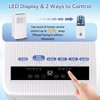 10000 BTU Portable Air Conditioners, 3-In-1 Standing Portable AC Unit With Remote Control, 24 Hour Timer - 4 of 4
