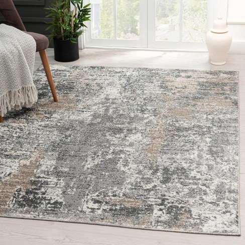 Luxe Weavers Modern Abstract Circle Multi 2x3 Area Rug : Target