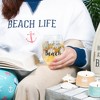 Pavilion Gift Company - At the Beach - 18 oz Stemless Wine Glass - Drinkware - 3 of 4