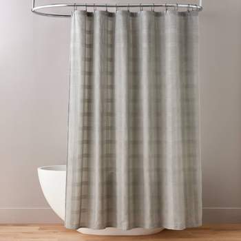 Washed Square Shower Curtain - Hearth & Hand™ with Magnolia