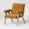 Woven Upholstered Arm Accent Chair - Threshold™ - 2 of 4