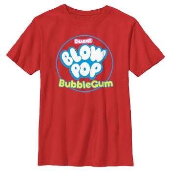 Boy's Blow Pop Bubble Gum Emblem T-Shirt