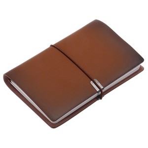 Unique Bargains Hardcover A7 Lined and Grid Office Writing Journal Notebook 70 Sheets - 1 of 4
