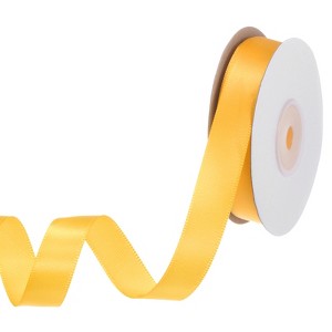 Unique Bargains Polyester Satin Shrink-resistant Wrinkle-free Fabric Ribbon 1 Pc - 1 of 4