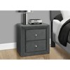 NicBex 16.25 inch Nightstand with 2 Drawers,Modern Side Table with Metal Round Handle and Wood Frame,Bedside Table for Bedroom,Living Room - 2 of 4