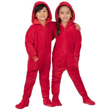 Footed Pajamas - Family Matching - Heatwave Hoodie Chenille Onesie For Boys, Girls, Men and Women | Unisex