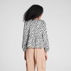 Women's Ballon Long Sleeve Tie Front Blouse - A New Day™ - 2 of 4