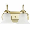 Livex Lighting Riviera 2 - Light Vanity in  Polished Brass - 2 of 4