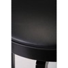 25" Van Draus Swivel Counter Height Barstool Metal/Black - Hillsdale Furniture - image 4 of 4