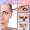 DOMETOUR Tweezer Set for Women Professional Precision Tweezers for Eyebrows Facial Hair Ingrown Hairs Travel Grooming Kit Stocking Stuffer - 4 of 4