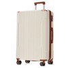 Whisen 6-Piece Hardshell Luggage Set with 16"/20"/24"/28" Dual Wheels Suitcases and 2 Weekender Bags - 4 of 4
