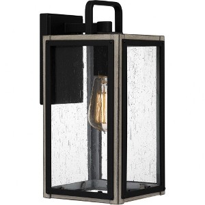 Quoizel Lighting Bramshaw 1 - Light Sconce in  Matte Black - 1 of 3
